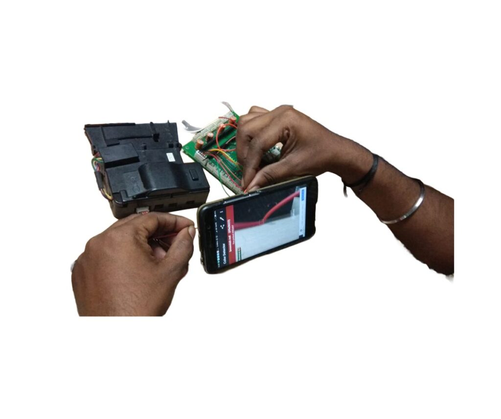 Colour blind app for electrical engineers