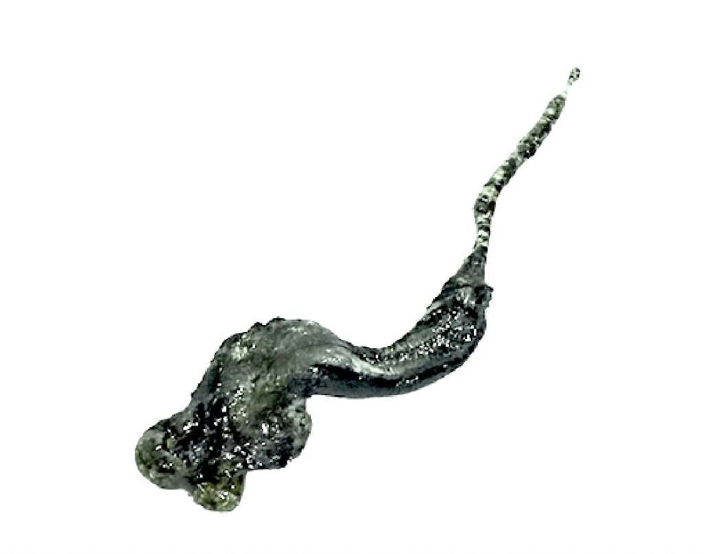 Eyeglass lens burnt form by Mohan Venkadesan