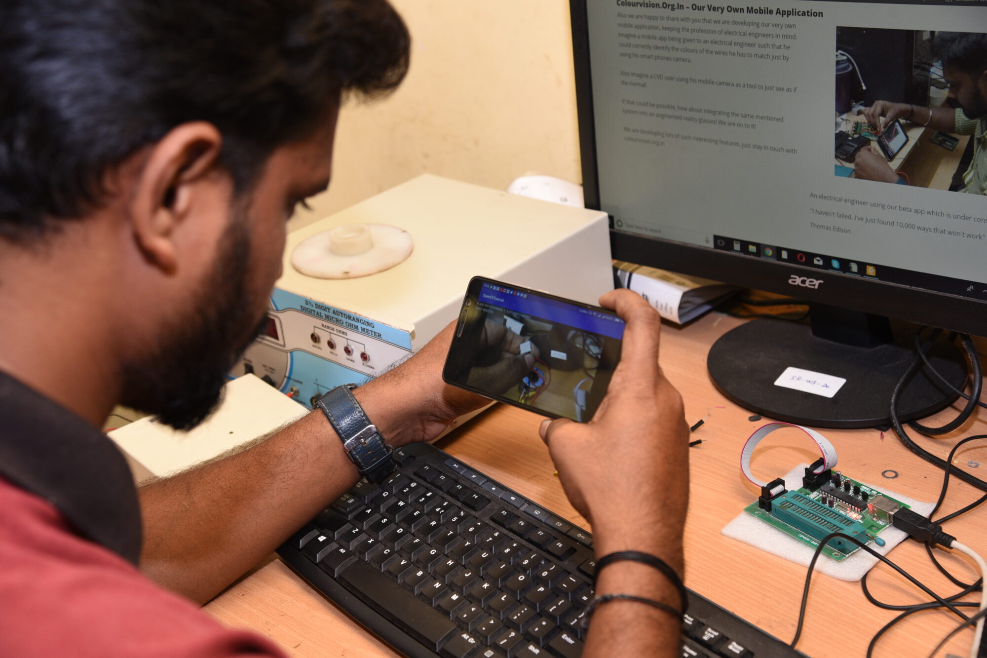 Colour Blind tool for Electrical Engineers